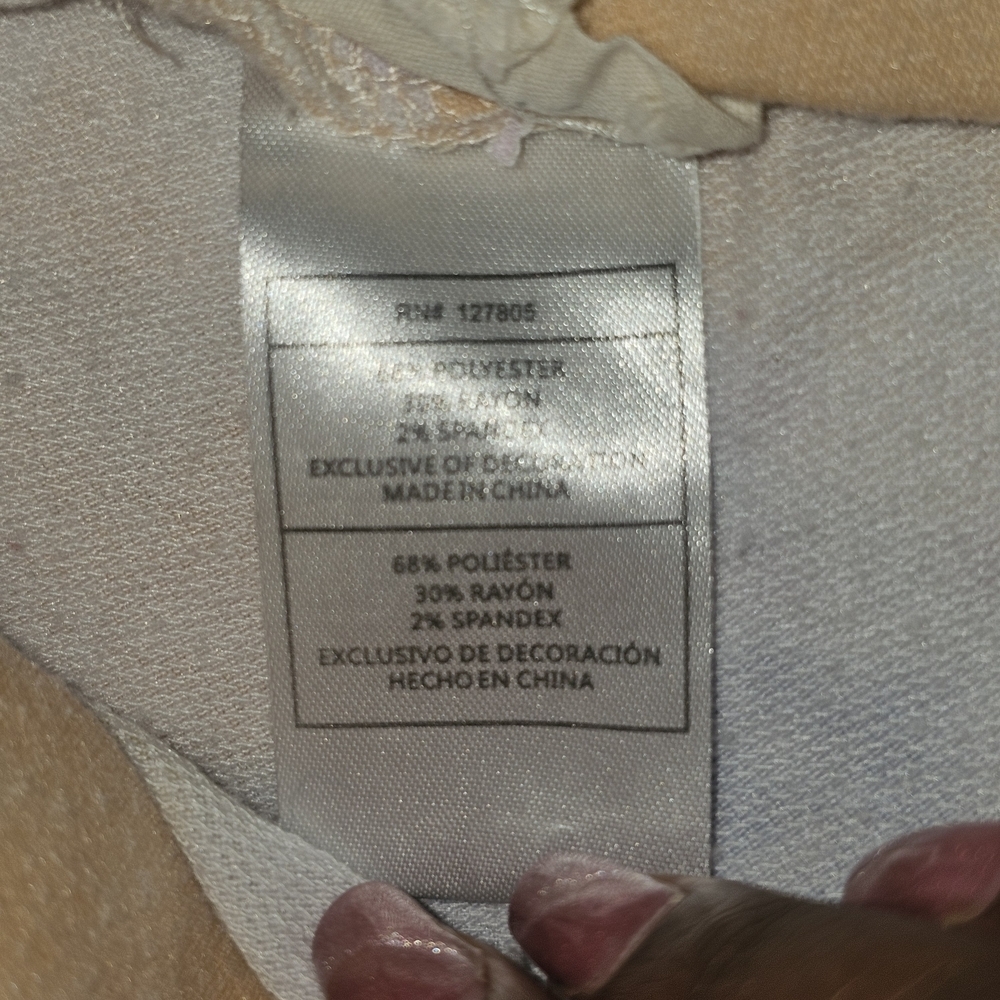 Jessica Simpson Peach and Lavender Top - Picture 6 of 6